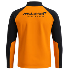 Castore McLaren F1 Team Mens Orange Midlayer Top