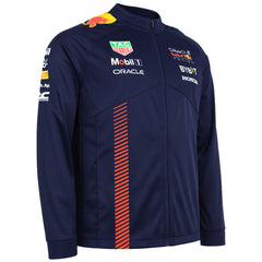Castore Oracle Red Bull Racing Mens Navy Softshell Jacket
