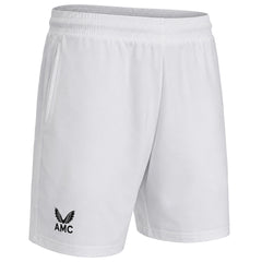 Castore AMC Logo Mens White Tennis Shorts
