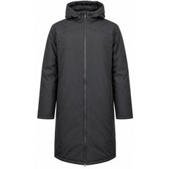 Castore Long Length Bench Mens Black Parka Jacket