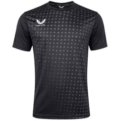 Castore Dots Printed Mens Black T-Shirt