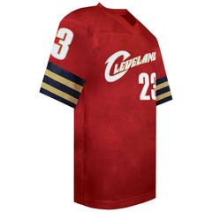 Mitchell & Ness NBA Cleveland Cavaliers 23 LeBron Mens Audible Jersey