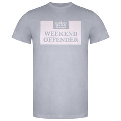 Weekend Offender Prison Logo Mens Lavender T-Shirt