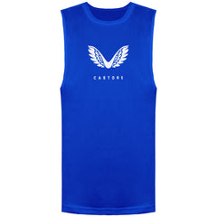 Castore Logo Kids Blue Training Vest