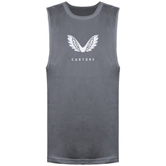 Castore Logo Kids Grey Training Vest