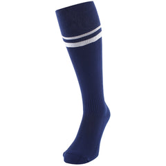 Castore Stripe Mens Navy/White Football Socks