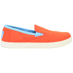 Toms Avalon Kids Red Plimsolls