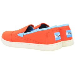 Toms Avalon Kids Red Plimsolls