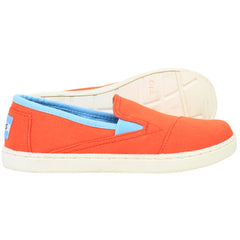 Toms Avalon Kids Red Plimsolls