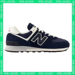 New Balance 574 Classic Mens Navy Trainers NO BOX