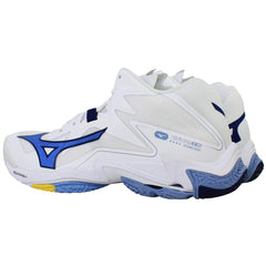 Mizuno Wave Lightning Z8 Mid Mens White Volleyball Shoes