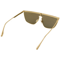 Victoria Beckham Single Lens Gold Sugnlasses