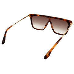 Victoria Beckham Square Brown Sunglasses