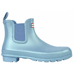 Hunter Original Womens Blue Chelsea Boots