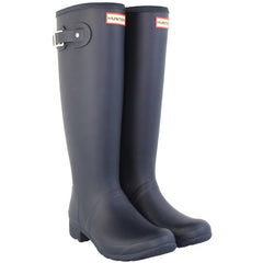 Hunter Original Tour Womens Navy Wellington Boots