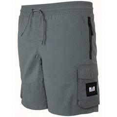 Weekend Offender Olympia Mens Dark Grey Shorts