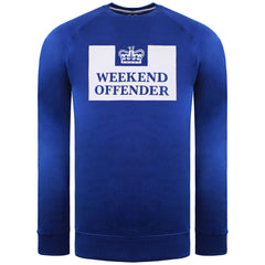 Weekend Offender Skylar Mens Yale Blue Sweater