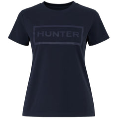Hunter Original Womens Navy T-Shirt