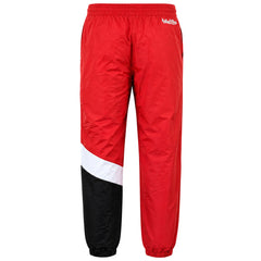Mitchell & Ness Branded Midseason Mens Red/Black Track Pants