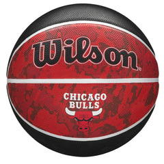 Wilson NBA Team Chicago Bulls Tie-Dye Black/Red Basketballs