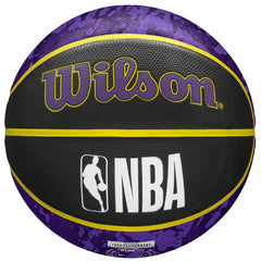 Wilson NBA Team LA Lakers Tie-Dye Black/Purple Basketballs