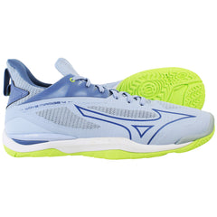 Mizuno Wave Mirage 4 Womens Blue Handball Shoes