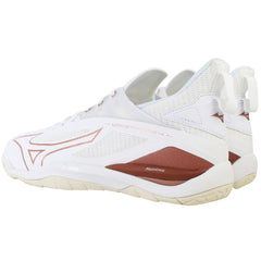 Mizuno Wave Mirage 4 Womens White Handball Shoes