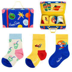 Happy Socks 3-Pack Multicolour Road Trip