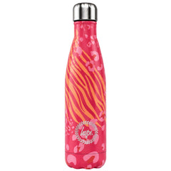 Hype 500ml Animal Prints Pink Water Bottle