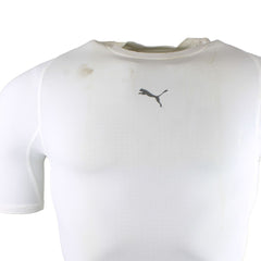 Puma Pro Functional Mens White Baselayer - Dirty Marks