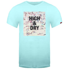 Vans Off The Wall High&Dry Mens Blue T-Shirt