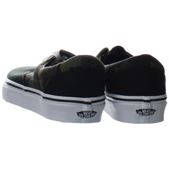 Vans Jungle Camo Kids Black Plimsolls