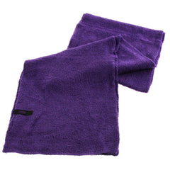 Puma Fuzzy Nylon Purple Scarf