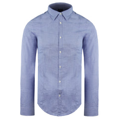 Armani Jeans Oxford Mens Navy Shirt