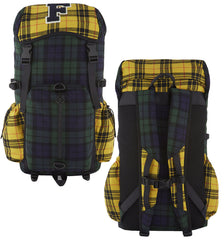 Puma x Rihanna Fenty Checkered Mens Black/Yellow Backpack