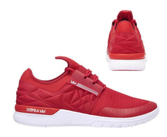 Supra Flow Run Evo Mens Red Running Shoes