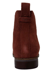 Toms Ella Womens Burgundy Chelsea Boots