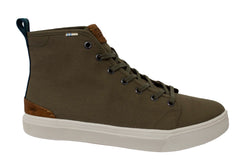 Toms Travel Lite Mens Olive Camo Plimsolls