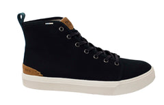 Toms Travel Lite Mens Black Plimsolls