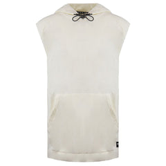 Supra Logo Mens Beige Hooded Vest