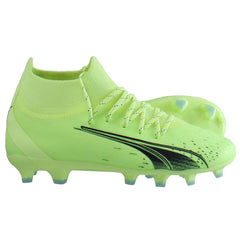 Puma Ultra Pro FG/AG Kids Green Football Boots