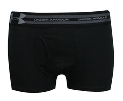 Under Armour 3" Mens Black Boxer Shorts