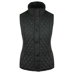 Timberland Logo Womens Black Padded Gilet