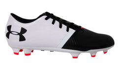 Under Armour UA Spotlight BL FG Mens White/Black Football Boots