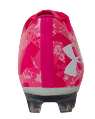 Under Armour UA Spotlight LE FG Mens Pink Football Boots