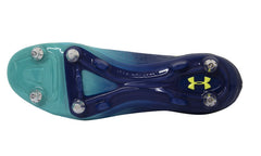 Under Armour UA Team Clutchfit 3.0 Hybird SG Mens Blue Football Boots