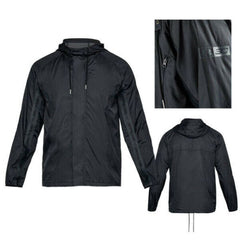 Under Armour x Stephen Curry 30 Mens Black Windbreaker Jacket