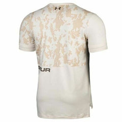 Under Armour Pursuit Block Mens Tan T-Shirt