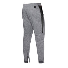Under Armour Logo Mens Grey Track Pants