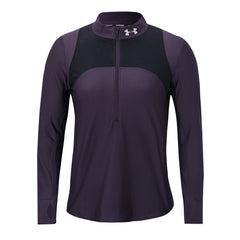 Under Armour Logo Womens Purple Top
